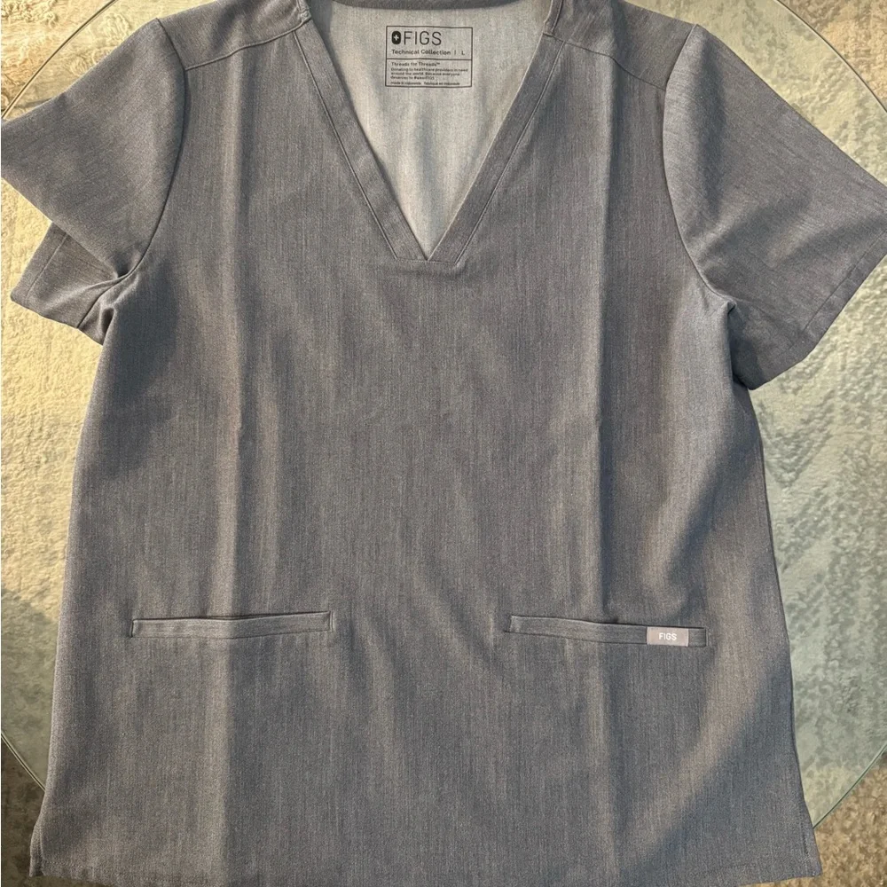 Figs Graphite Gray Scrub Set - Picture 3 of 3